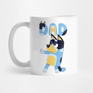 Bluey and Bingo daddy father dad Mug